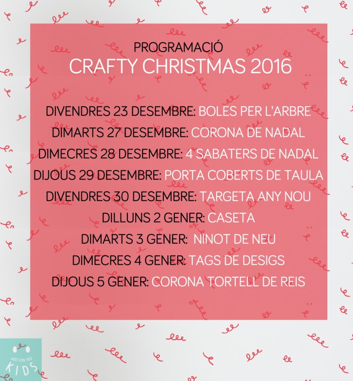 Talleres infantiles de Navidad para niños 2014-1