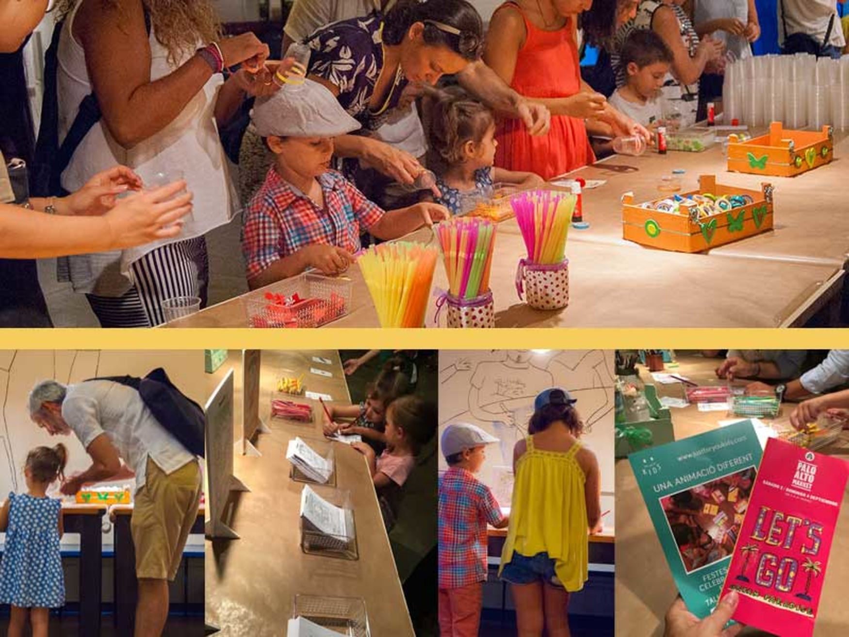 Activitats infantils per nens al Palo Alto Market Barcelona - Nens, manualitats i activitats infantils Barcelona