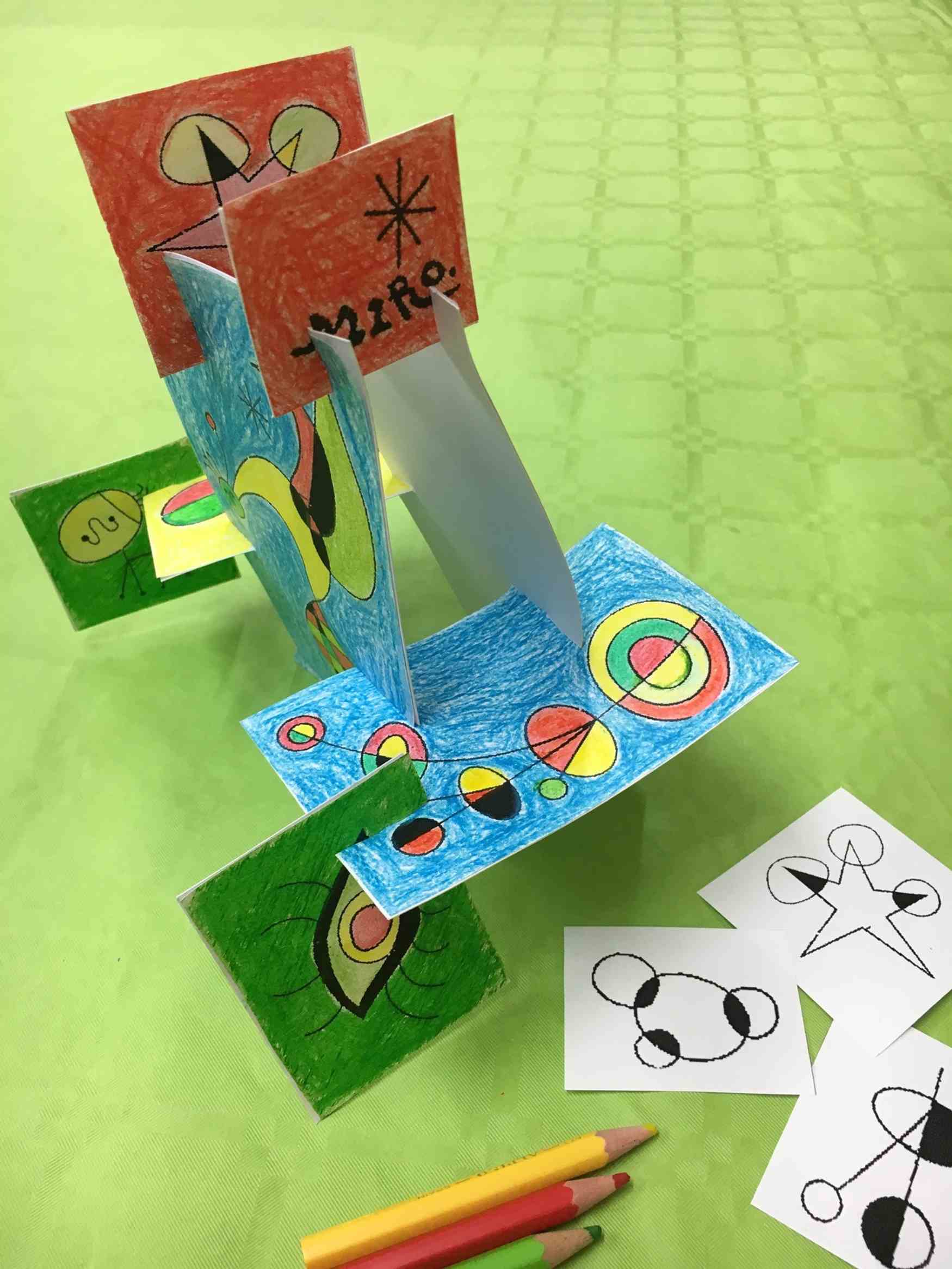 ¿Y si jugamos a hacer esculturas como Miró? - Miró, manualidades infantiles, esculturas de Joan Miró